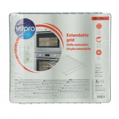 ACC011 Verstelbaar ovenrooster RVS Chroom
