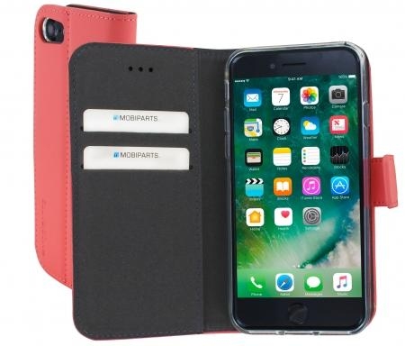 Mobiparts Premium Wallet TPU Case Apple iPhone 7/8 Peach Pink