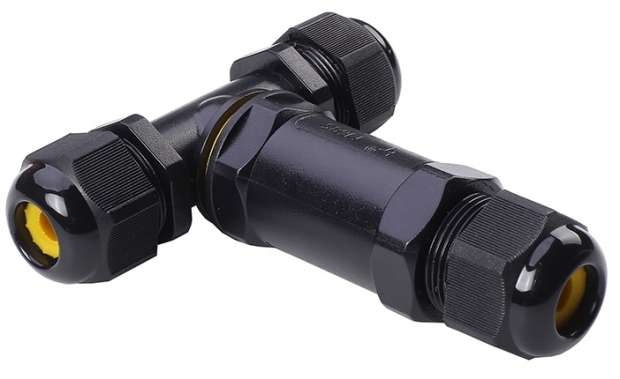 5 POLIGE WATERPROOF T-CONNECTOR IP68 4-8MM