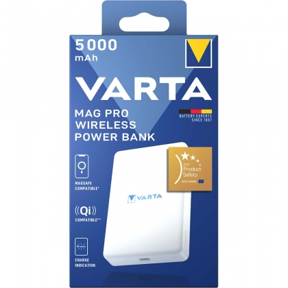 Mag Pro Draadloze Power Bank 5.000mAh - Editie Wit