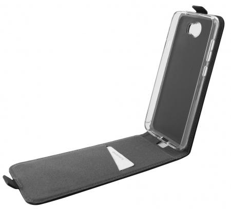 Mobiparts Premium Flip TPU Case Huawei Y5 II / Y6 II Compact Black