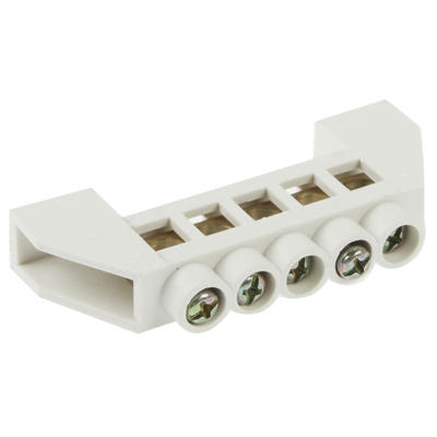 5 VOUDIG TERMINAL BLOK SCHROEFBAAR 16mm²