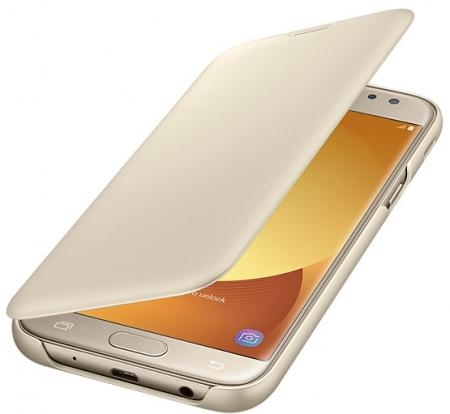 Samsung Galaxy J5 (2017) Wallet Cover Gold