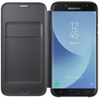 Samsung Galaxy J7 (2017) Wallet Cover Black