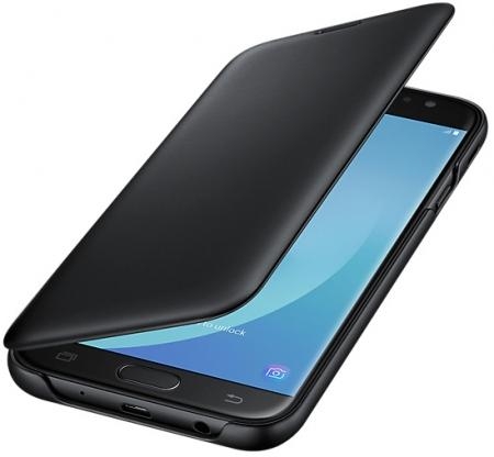 Samsung Galaxy J7 (2017) Wallet Cover Black