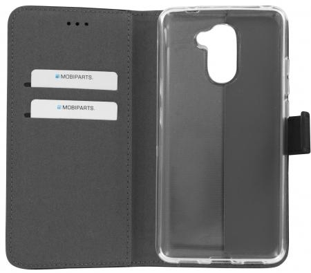 Mobiparts Premium Wallet TPU Case Huawei Y7 Black