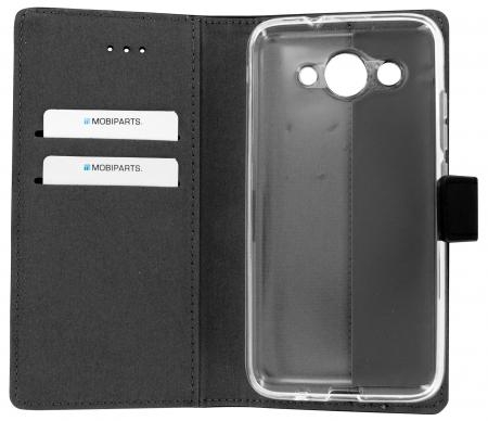 Mobiparts Premium Wallet TPU Case Huawei Y3 (2017) Black