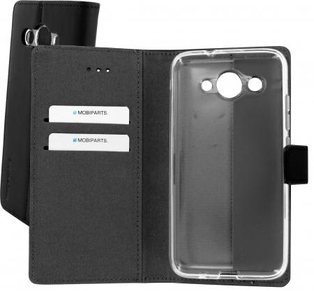 Mobiparts Premium Wallet TPU Case Huawei Y3 (2017) Black