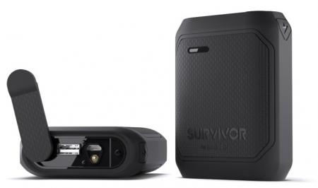 Griffin Survivor Rugged Power Bank Battery 10.050mAh Black