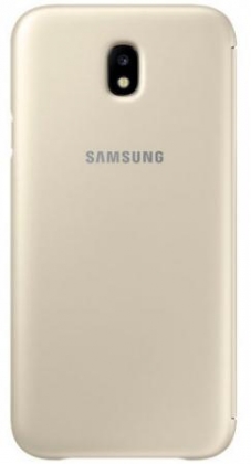 Samsung Galaxy J7 (2017) Wallet Cover Gold