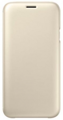 Samsung Galaxy J7 (2017) Wallet Cover Gold