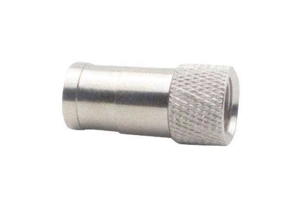 F-Connector Male Zilver