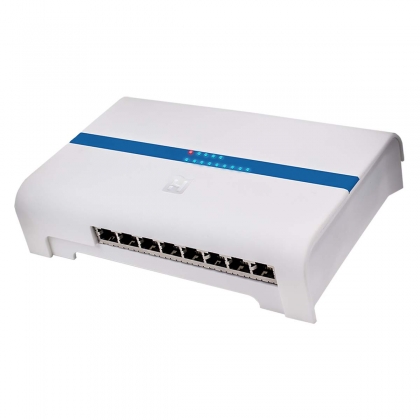 CAS 8 8 poorts Gigabit switch met PoE | Shopconcept