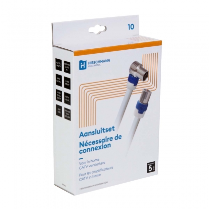 Set 4114 Aansluitset voor CATV versterkers | Shopconcept