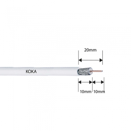 QFA 5 Haakse push on quick F connector | Shopconcept