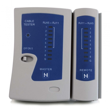 UTP RJ45 / RJ11 Kabeltester | Shopconcept