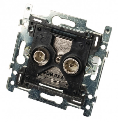 EDB 02V TV/FM wandcontactdoos