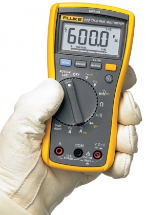 Digitale multimeter FLUKE 117 TRMS AC 6000 Cijfers 600 VAC 600 VDC 10 ADC