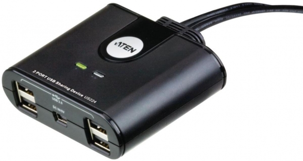 2-poorts USB 2.0-switch voor randapparatuur