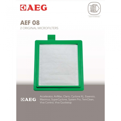 AEF08 Airmax, UltraSilencer...Microfilters voor Stofzuigers