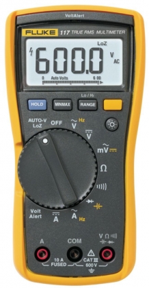 Digitale multimeter FLUKE 117 TRMS AC 6000 Cijfers 600 VAC 600 VDC 10 ADC