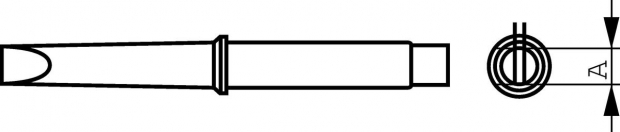 Soldeerstift Beitelvormig 1.6 mm