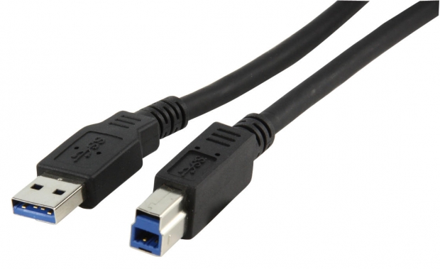 USB 3.0 kabel A mannelijk - B mannelijk 1.80 m