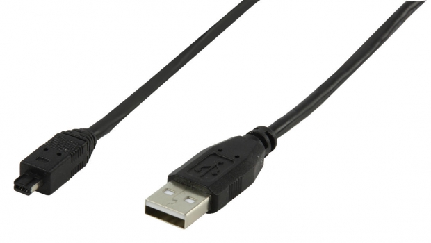 USB 2.0 USB A - 4p zwart 1.80 m