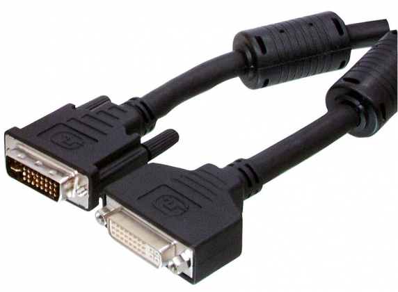 DVI-I dual link verlengkabel 10.0 m
