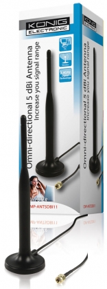 Wi-Fi omnidirectionele antenne 5 dBi 