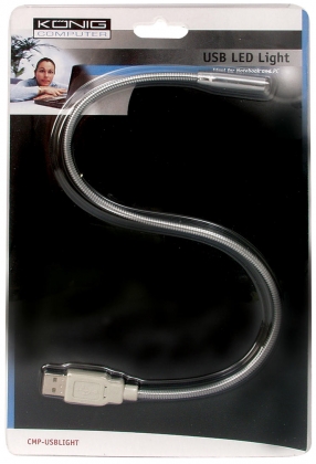 Flexibele USB LED lamp voor notebook en PC