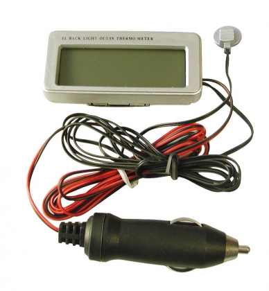 Binnen / buiten thermometer 12 V