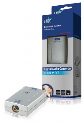 Digitale audio-omvormer toslink - RCA