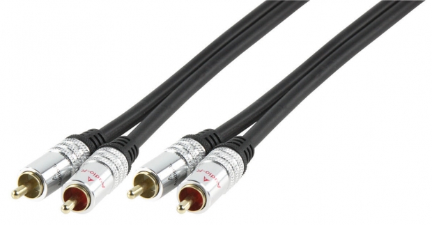 Audiokabel 2x RCA mannelijk - 2x RCA mannelijk 1.50 m