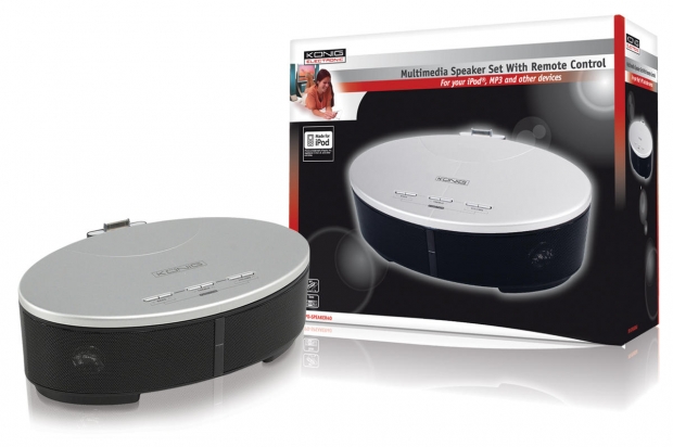 Xpert Pro edition luidsprekerset met iPod dock
