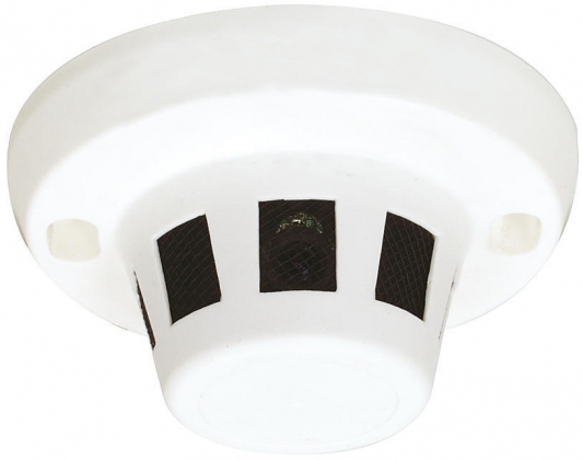 Camera in rookmelderbehuizing