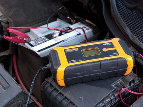 INTELLIGENTE LADER VOOR 12 VDC LOODZUUR-ACCU'S - 8 A