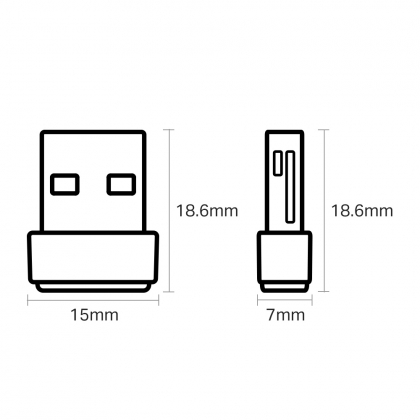 TP-LINK AC600 Draadloze USB-WiFi Stick
