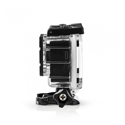 Action Cam | 4K@30fps | 16 MPixel | Waterbestendig tot: 30.0 m | 90 min | Wi-Fi | App beschikbaar voor: Android™ / IOS | Mounts inbegrepen | Zwart