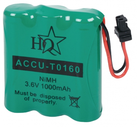 Oplaadbare NiMH Batterij Pack 3.6 V 1000 mAh 1-Blister