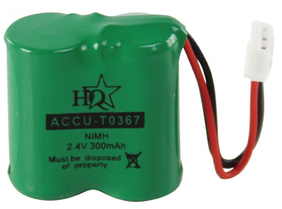 Oplaadbare NiMH Batterij Pack 2.4 V 300 mAh 1-Blister