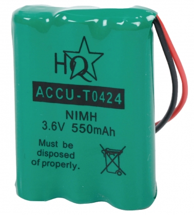 Oplaadbare NiMH Batterij Pack 3.6 V 550 mAh 1-Blister
