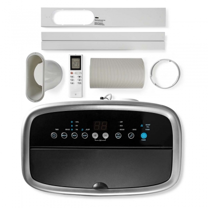 Mobiele Airconditioner | 14000 BTU | 120 m³ | 3 Snelheden | Afstandsbediening | Uitschakeltimer | Wit