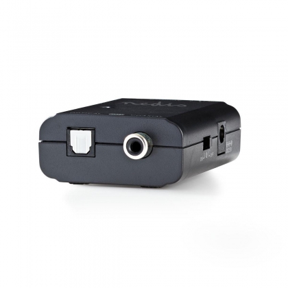 Stereo naar digitaal audio-omzetter | 1-weg - 2x RCA (stereo) | Digitaal RCA (S/PDIF) + Toslink