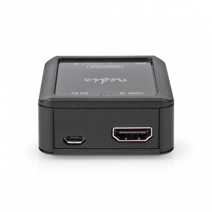 Digitale Audioconverter | 1-weg | Input: HDMI™ Input | Output: 2x (2x RCA Female) / 3.5 mm | Automatisch | Antraciet