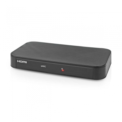 Digitale Audioconverter | 2-wegs | Input: DC Power / 1 x HDMI™ Input | Output: 2x HDMI™ Output | Automatisch | Antraciet