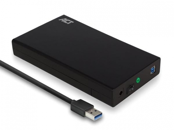 USB 3.2 Gen1 (USB 3.0) 3.5" SATA harde schijf behuizing schroefloos