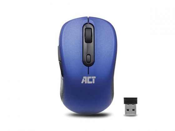 Draadloze muis - blauw - 1000/1200/1600dpi