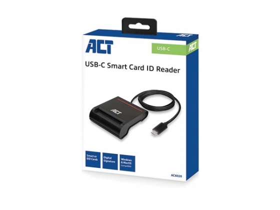 USB-C Smartcard eID-Kaartlezer