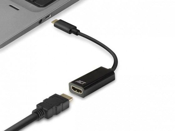 USB-C naar 4K HDMI-Adapter - 4K @ 60 Hz - 0.15 m
